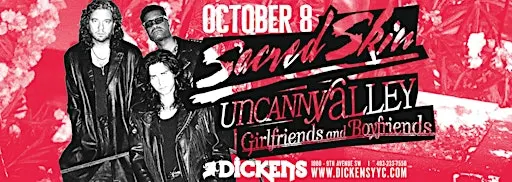 Sacred Skin (LA) w/ Uncanny Valley and Girlfriends & Boyfriends