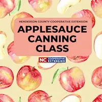 Food Preservation: Applesauce Canning Class