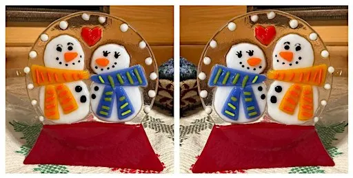 SnowGlobe Fused Glass Art Workshop 1:00- Waterford