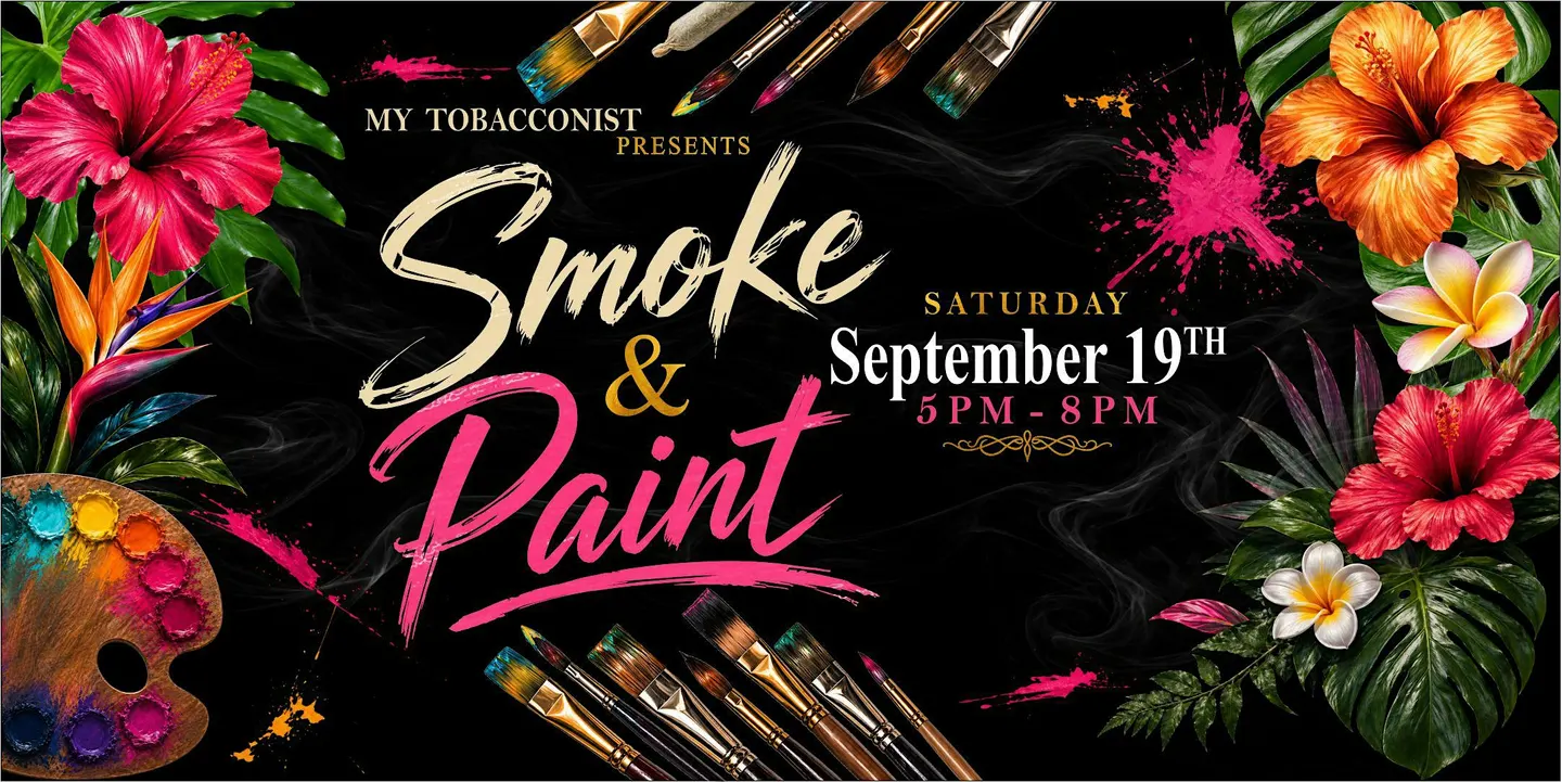 Smoke & Paint at My Tobacconist | A Creative Evening Out