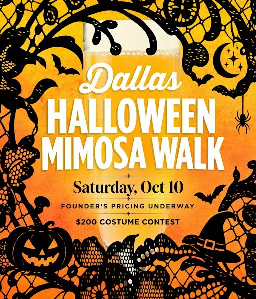 Dallas Mimosa Walk: Halloween Party 2026