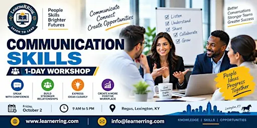 Communication Skills 1-Day Workshop | Lexington, KY