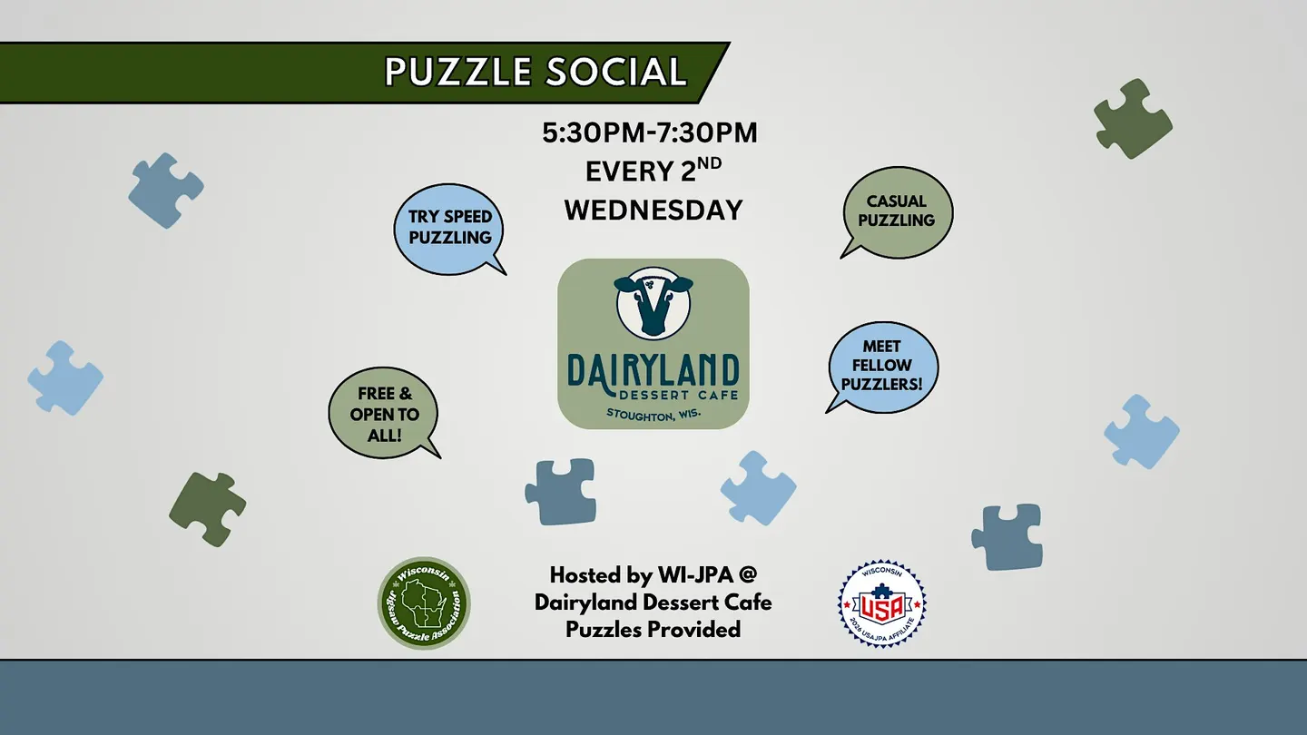Puzzle Social - Stoughton - Hosted by WI-JPA November