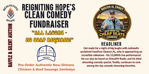 ReIgniting Hope's Night of Laughter & Impact