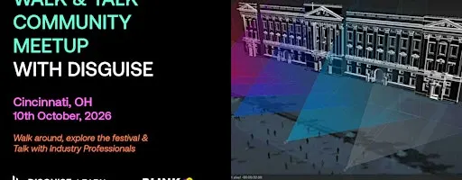 Walk & Talk Community Meetup, With Disguise