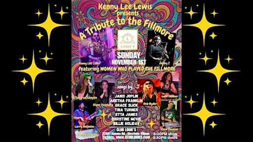 Kenny Lee Lewis: Tribute to the Fillmore–ft. Women Who Played the Fillmore