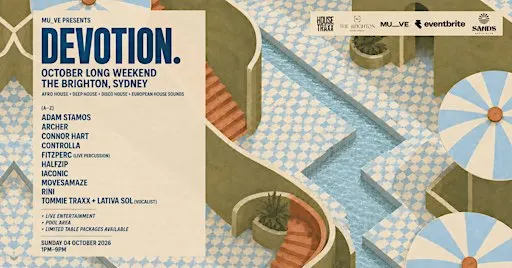 MU_VE presents DEVOTION @ The Brighton (SUNDAY 04/10/26)