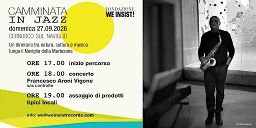 Camminata in Jazz - 27 settembre 2026