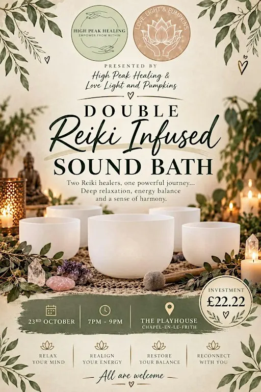 Reiki Infused Double Sound Bath