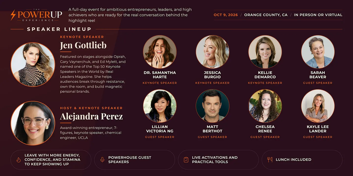 Power UP Entrepreneur Summit, Networking, Personal Growth