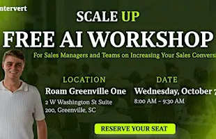 Scale Up AI Workshop (For Sales Managers and Teams)