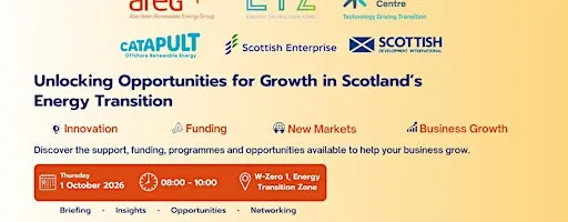 Unlocking Opportunities for Growth in Scotland’s Energy Transition