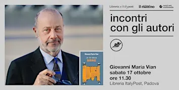 INCONTRI CON GLI AUTORI | Incontro con Giovanni Maria Vian