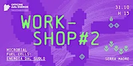 WORKSHOP #2 - Microbial fuel cells: energia dal suolo