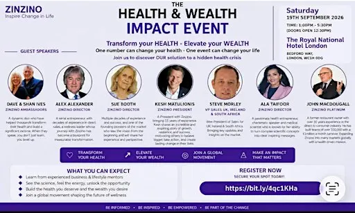 London Regional - The Health & Wealth Impact Event