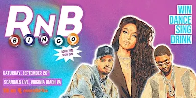 R&B BINGO at Scandals Live!