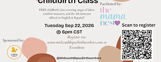 Memphis Community childbirth Class-September