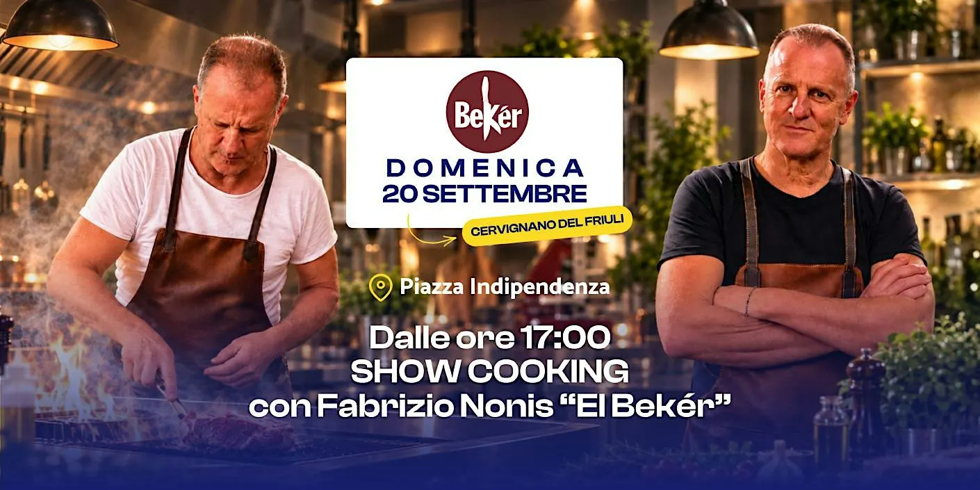 Showcooking con El Bekér - Fabrizio Nonis