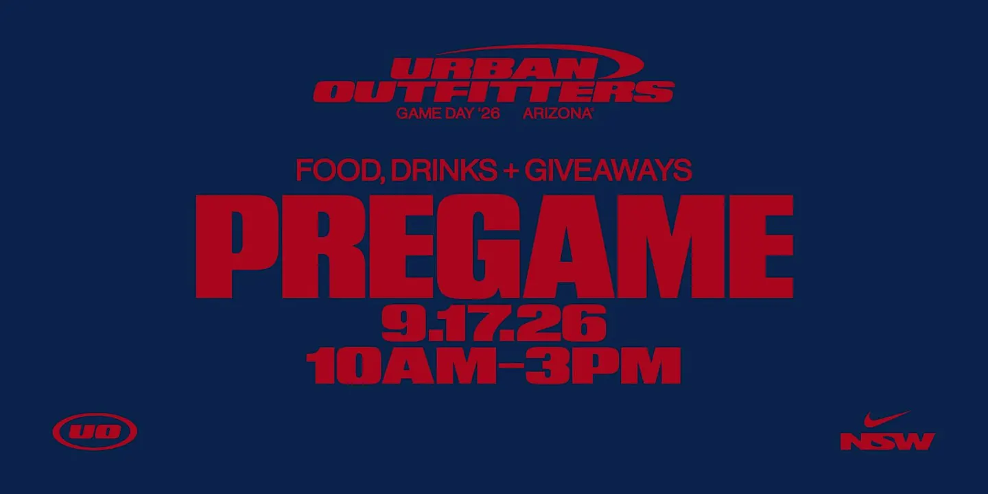 Urban Outfitters Game Day Campus Pop-Up - The University of Arizona