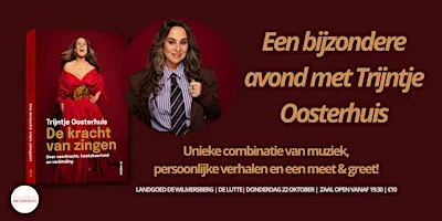 Een bijzondere avond met Trijntje Oosterhuis