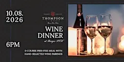 Thompson 31Fifty Wine Dinner