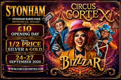 Circus Stonham | Circus Cortex BizZzaR | 24–27 Sept 2026