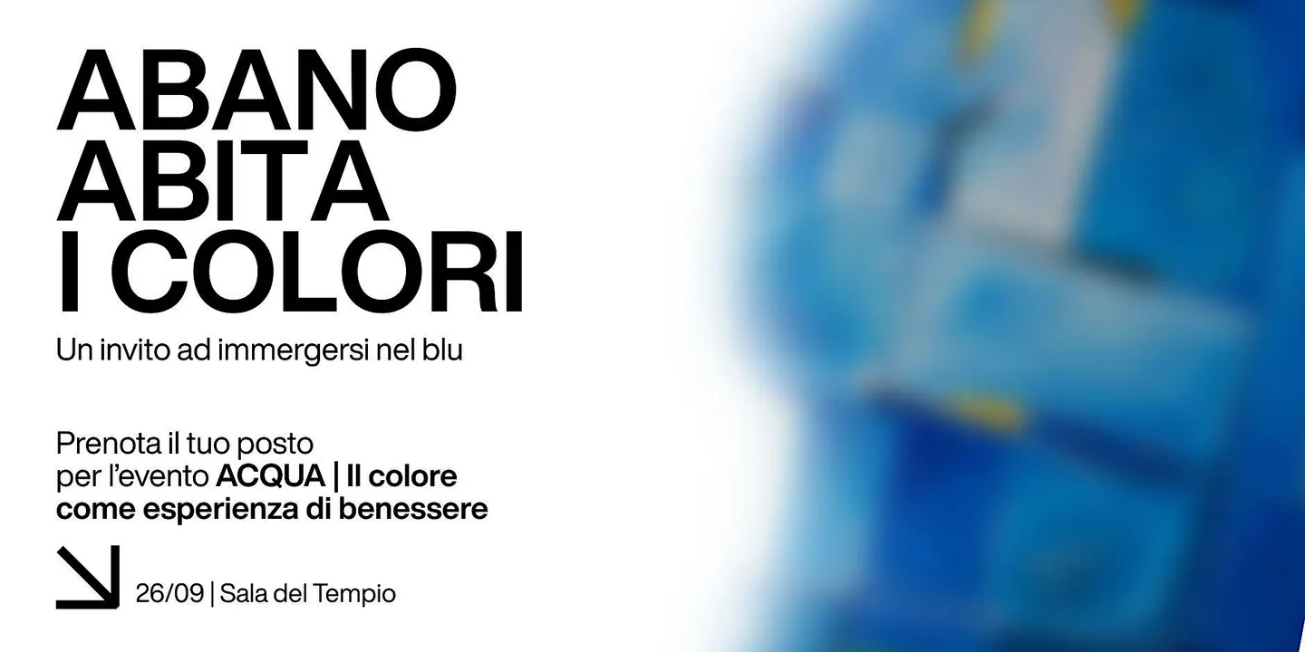 IMMERSIONE CROMATICA #1 — ACQUA: Il colore come esperienza di benessere