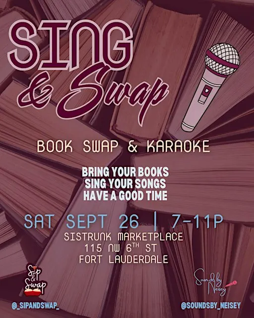 Sing & Swap | Karaoke and Book Swap Event