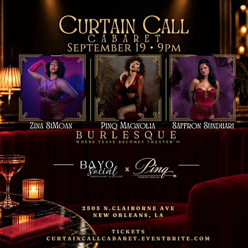Curtain Call Caberet Burlesque Show