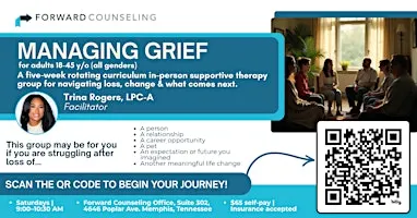 Managing Grief with Trina Rogers, LPC-A