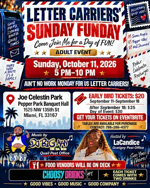 Letter Carrier's SunDay FunDay