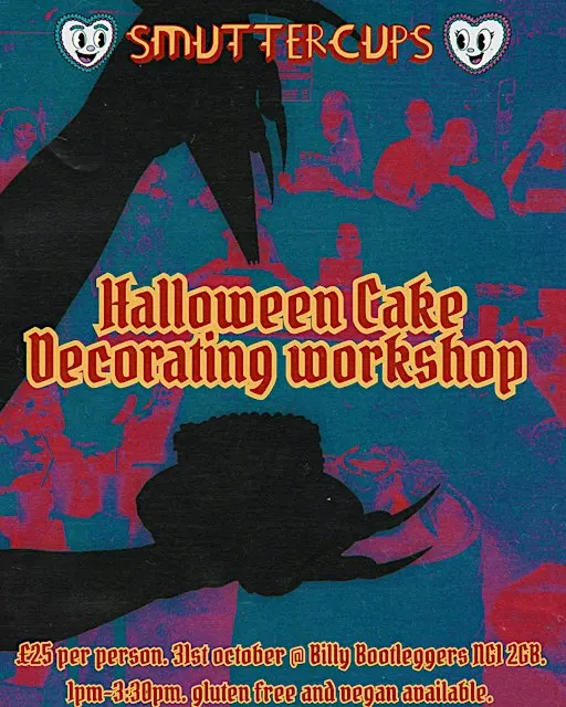 smuttercups - Halloween Cake Decorating Workshop