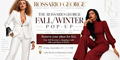 Rossario George Fall/Winter Popup