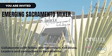 Emerging Sacramento Mixer
