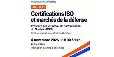 PME Défense: Comprendre les exigences. Préparer votre accès au marché.