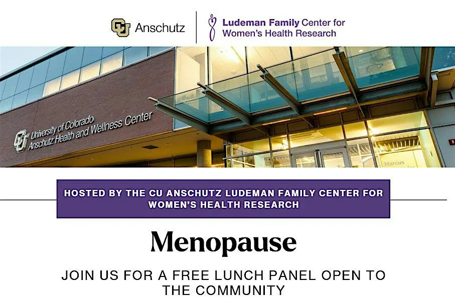 Menopause - Free Lunch Panel for the Community