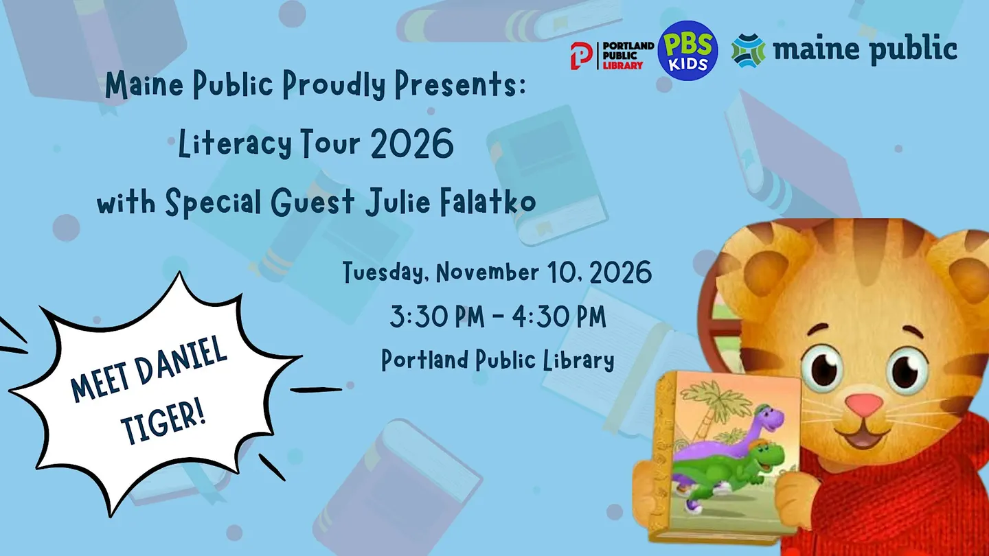 Maine Public Presents Literacy Tour 2026 with Julie Falatko