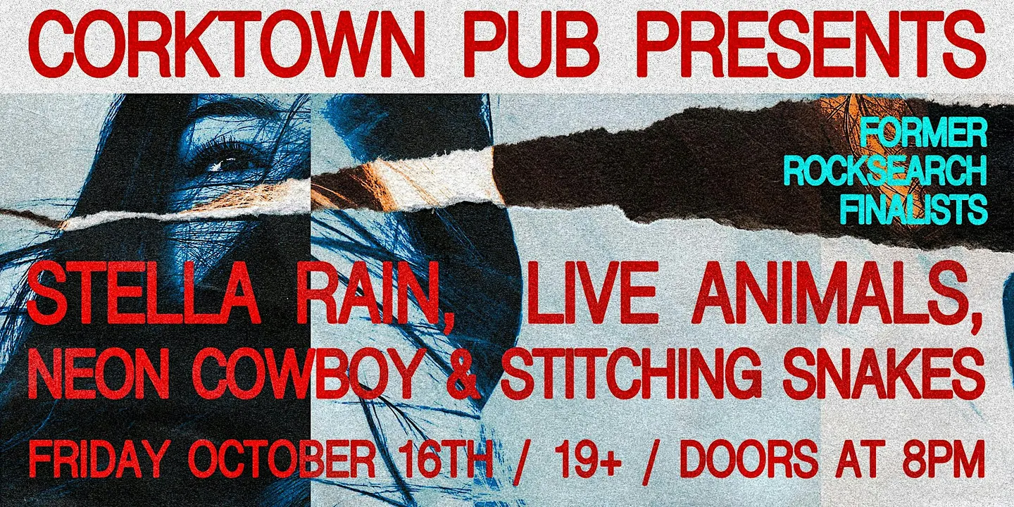 STELLA RAIN - LIVE ANIMALS - NEON COWBOY - STICHING SNAKES