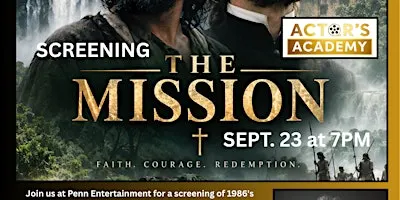 The Mission: Penn Celebrating Film Series @ Actor's Academy Las Vegas