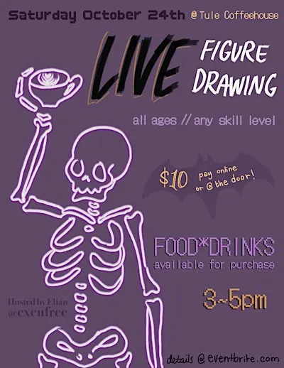 Spooktacular Live Figure Drawing