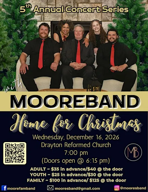 Home For Christmas- MooreBand 5th Concert Series