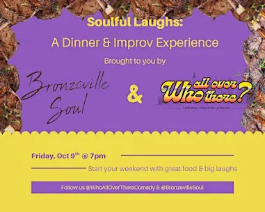 Soulful Laughs: A Dinner & Improv Experience