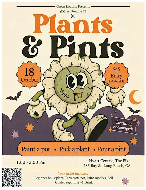 Plants & Pints Spooktacular @ Hyatt Centric LB