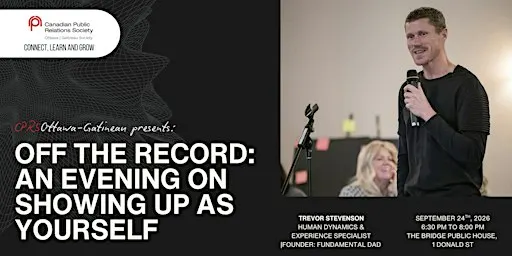 Off The Record: An Evening On Showing Up As Yourself