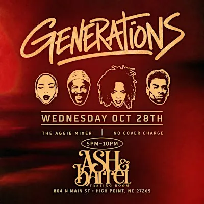 Wed Oct 28th :: GENERATIONS :: The GHOE Mixer