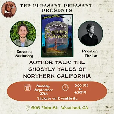 Author Talk and Signing: The Ghostly Tales of California
