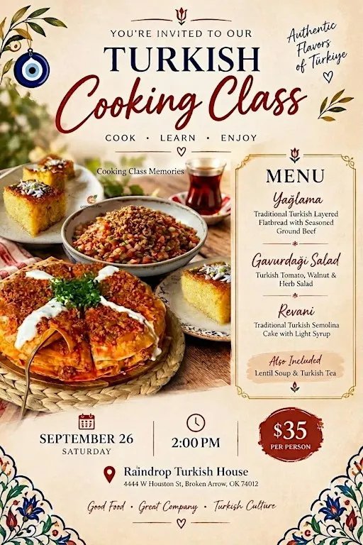 Turkish Cooking Class