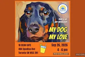 MY DOG, MY LOVE - Art Workshop for Adults