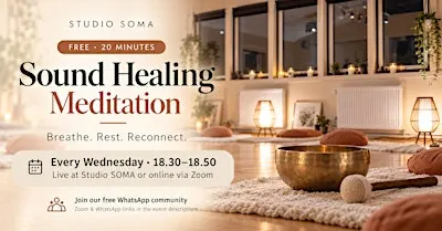 FREE weekly Sound Healing Meditation