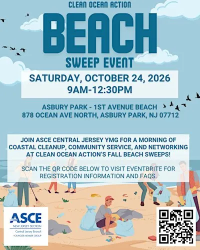 ASCE CJB YMG Fall 2026 Beach Sweep